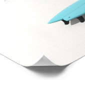 Surfer Wagon Poster (Ecke)