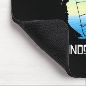 Surfer wäre eher Windsurfen Mousepad (Ecke)
