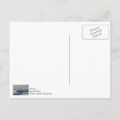 Surfer wartet postkarte (Rückseite)
