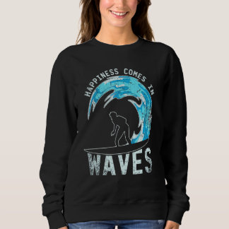 Surfer Wassersport Ozean Surfen Surfbrett Surfspor Sweatshirt