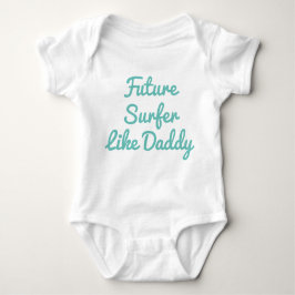 Surfer wie Daddy Baby Bodysuit Baby Strampler