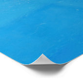 Surfer-Wipeout-Poster Poster (Ecke)