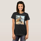 Surfer Wolf T-Shirt (Vorne ganz)