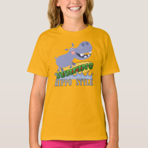 SurferHippopotamus T-Shirt