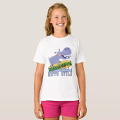 SurferHippopotamus T-Shirt (Vorne ganz)