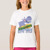 SurferHippopotamus T-Shirt (Vorderseite)