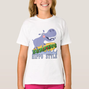 SurferHippopotamus T-Shirt
