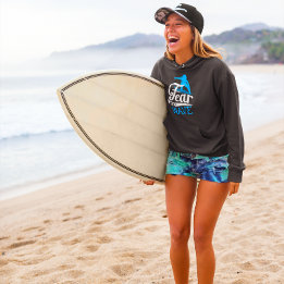 Surferin Fear No Wave Damen-Surfing Hoodie