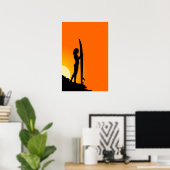 Surferin Poster (Heimbüro)