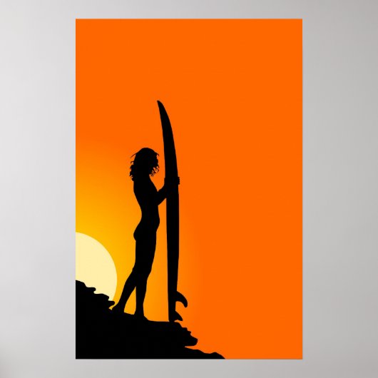 Surferin Poster (Vorne)