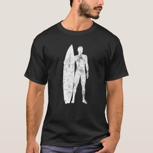 Surferinnen Männer Surfen T-Shirt (Vorderseite)