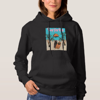 Surferlife Surfen Strand Surfer Vintage Surfen Hoodie