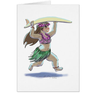 Surfermädchen