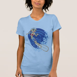 Surfermädchen T-Shirt
