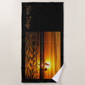 Surfermann Strandtuch (Vorderseite)