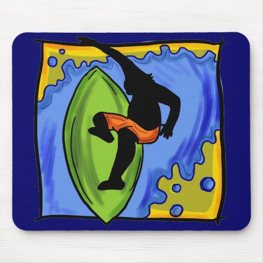 Surfermousepad Mousepad (Vorne)