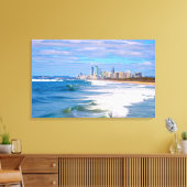 Surferparadies, Goldküste, Australien Leinwanddruck (Insitu (Wohnzimmer))