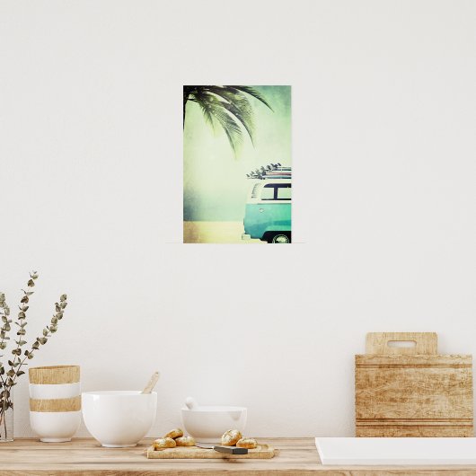 Surferparadies Poster (Küche)