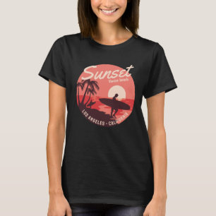 Surferparadies-Sonnenuntergang-T-Shirt T-Shirt
