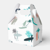 Surfers and Palm Trees Pattern Geschenkschachtel (Vorderseite)