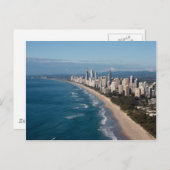 Surfers Paradis Gold Coast Queensland Australien Postkarte (Vorne/Hinten)