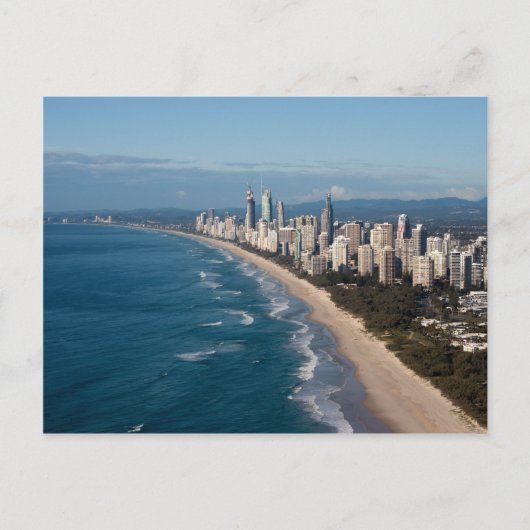 Surfers Paradis Gold Coast Queensland Australien Postkarte (Vorderseite)