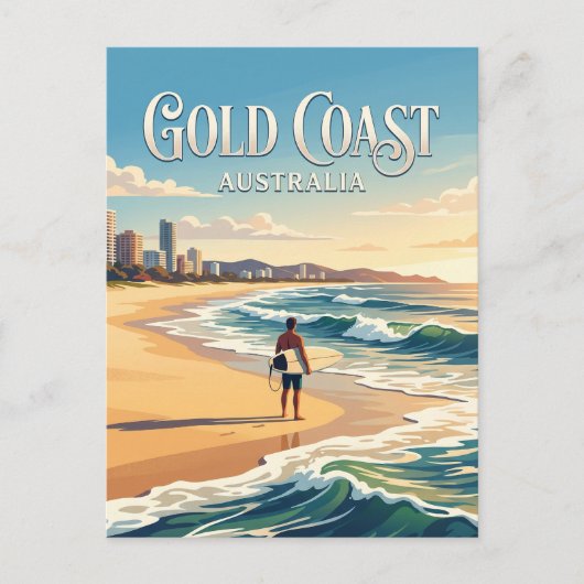 Surfers Paradise Australien Postkarte (Vorderseite)