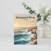 Surfers Point, Margaret River Australien Postkarte (Stehend Vorderseite)