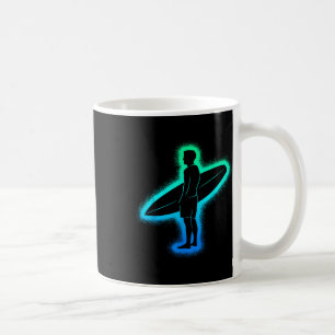 Surferstrand Surfbrett Surfer Männer Kinder Jungen Kaffeetasse