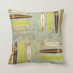 Surfersurfbrett-Wurfskissen-Resopalblau Kissen