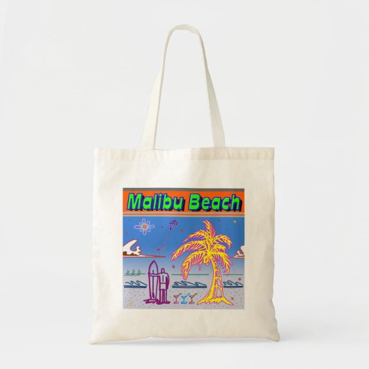 Surfertasche "Malibu Beach" Tragetasche (Vorne)