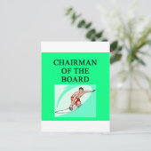 Surferwitz Postkarte (Stehend Vorderseite)