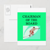 Surferwitz Postkarte (Vorne/Hinten)