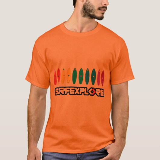 surfEXPLORE + Bella Leinwand Bio Baumwolle T-Shirt (Vorderseite)