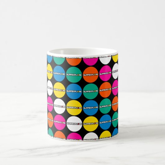 surfEXPLORE Logo Kaffeetasse (Mittel)