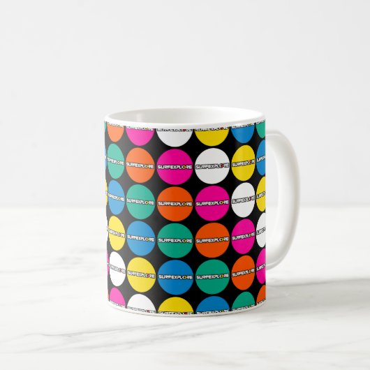 surfEXPLORE Logo Kaffeetasse (VorderseiteRechts)