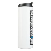 surfEXPLORE Wasserflasche, Edelstahl Thermosbecher (Nach links gedreht)