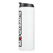 surfEXPLORE Wasserflasche, Edelstahl Thermosbecher (Nach rechts gedreht)