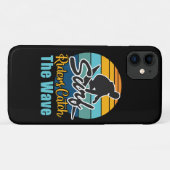 Surffahrer fangen die Wellen Case-Mate iPhone Hülle (Rückseite (Horizontal))