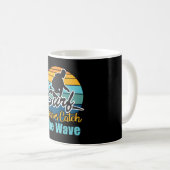 Surffahrer fangen die Wellen Kaffeetasse (VorderseiteRechts)