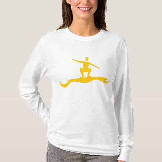 Surffigur: Amber T-Shirt (Vorderseite)