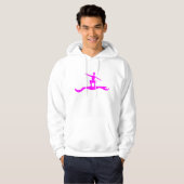 Surffigur: Magenta Hoodie (Vorne ganz)