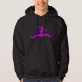 Surffigur: Magenta Hoodie (Vorderseite)