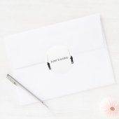 Surffischerei - Fischer Runder Aufkleber (Umschlag)