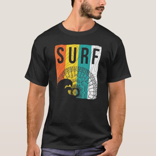 Surfflagge T-Shirt (Vorderseite)