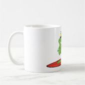 Surffrog mit Sonnenbrille Kaffeetasse (Links)