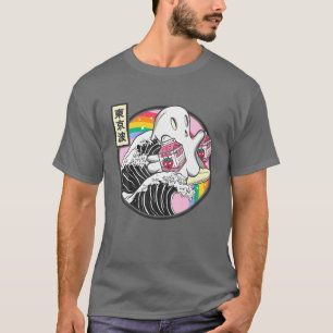Surfgeister mit Erdbeeren Milchkartons Kawaii T-Shirt