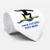 Surfgeschenke, surfen auf seinem Surfbrett nach Ma Krawatte (Gerollt)