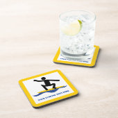 Surfgeschenke, surfen auf seinem Surfbrett nach Ma Untersetzer (Rechte Seite)