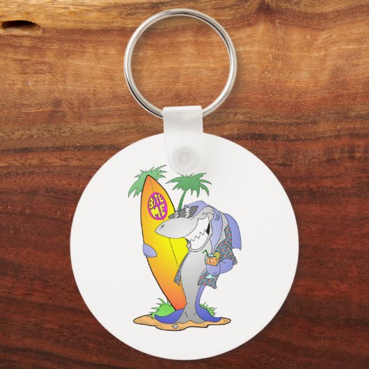 Surfhai Schlüsselanhänger (Vorderseite)